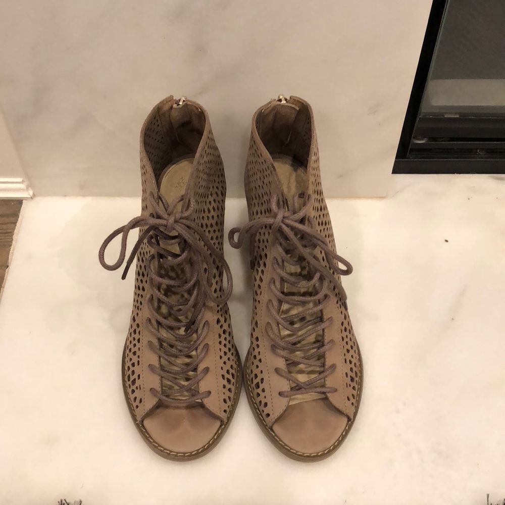 Vince Camuto lace-up bootie